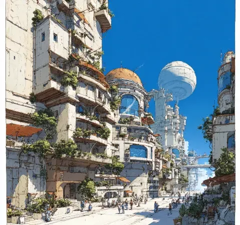 科技探索频道的实验室与星空画面
